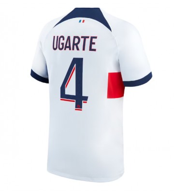 Paris Saint-Germain Manuel Ugarte #4 Bortatröja 2023-24 Kortärmad